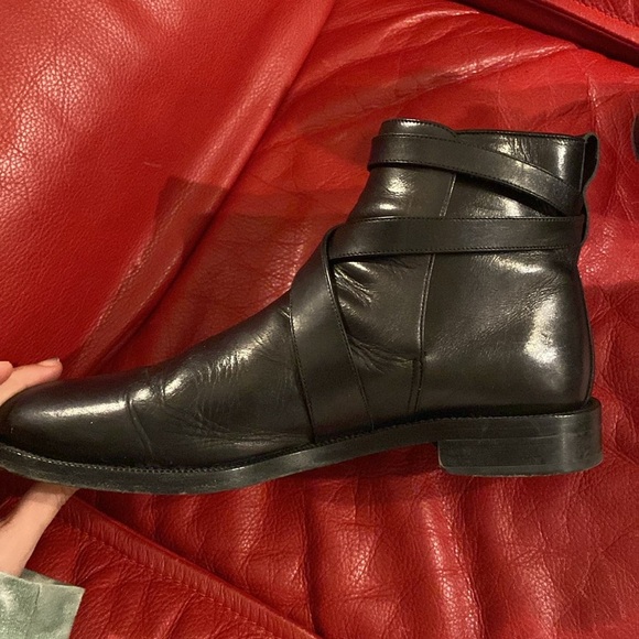 Burberry Boots with Wrap Around Buckles - Picture 5 of 9